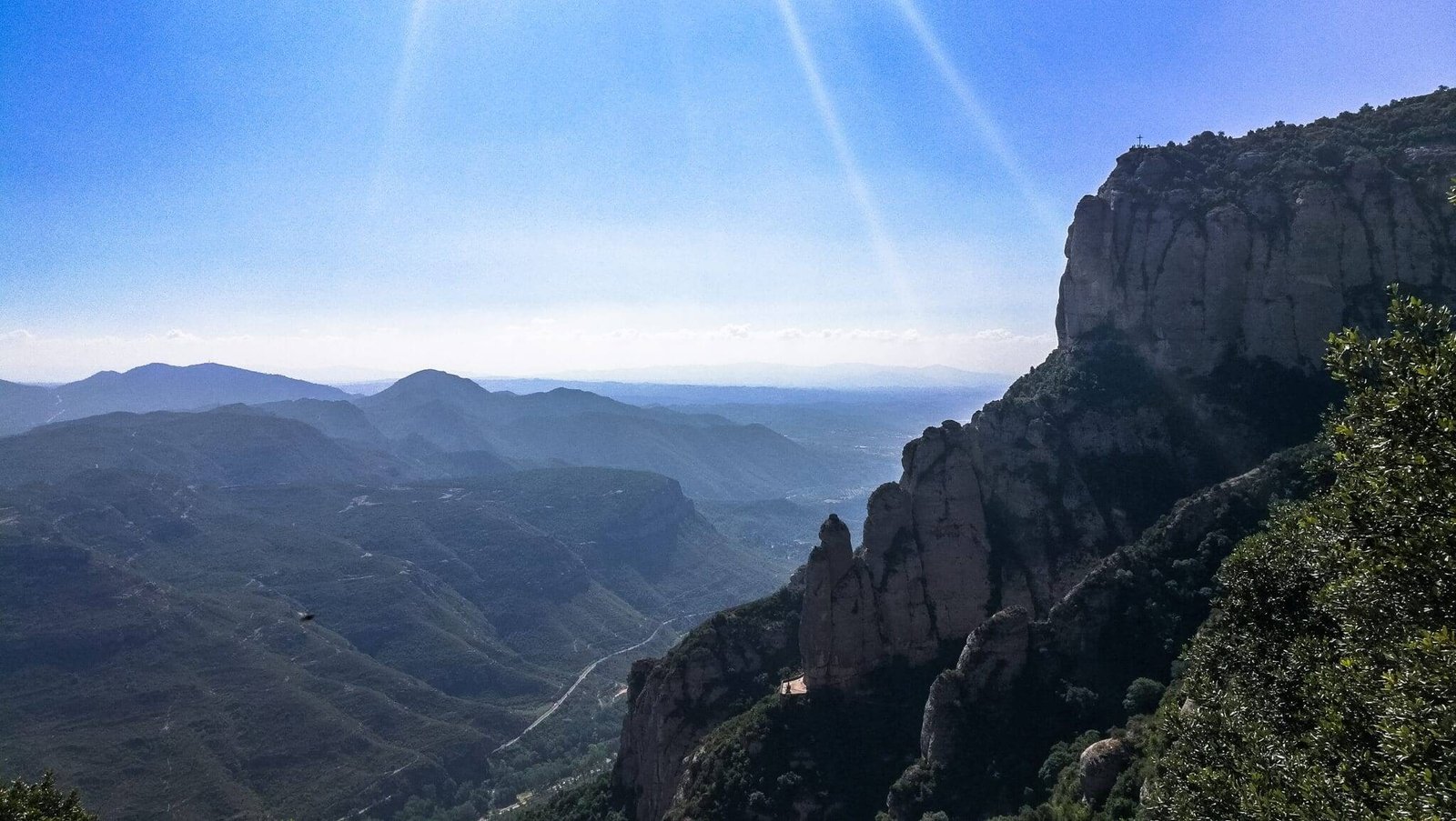 View from Montserrat mountain