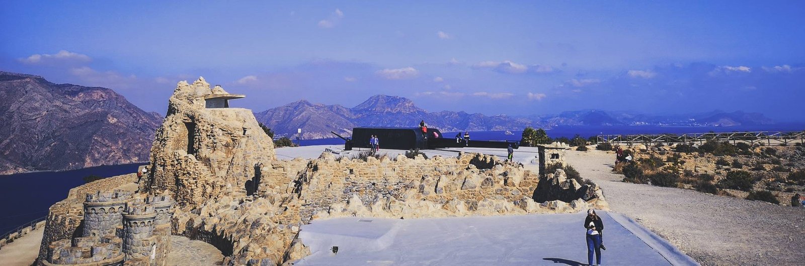 Panorama from Batería de Castillitos on Cabo Tinoso, Cartagena