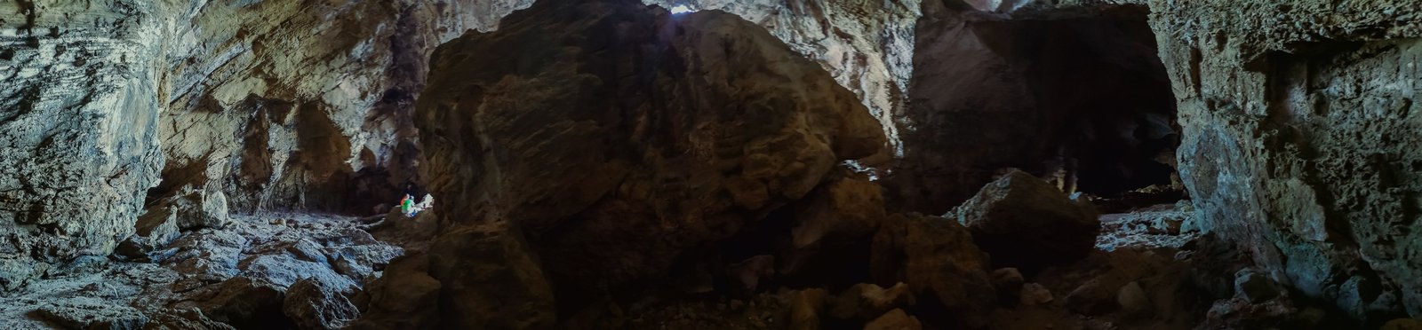 Panorama view of Cova Tallada in Costa Blance, Spain