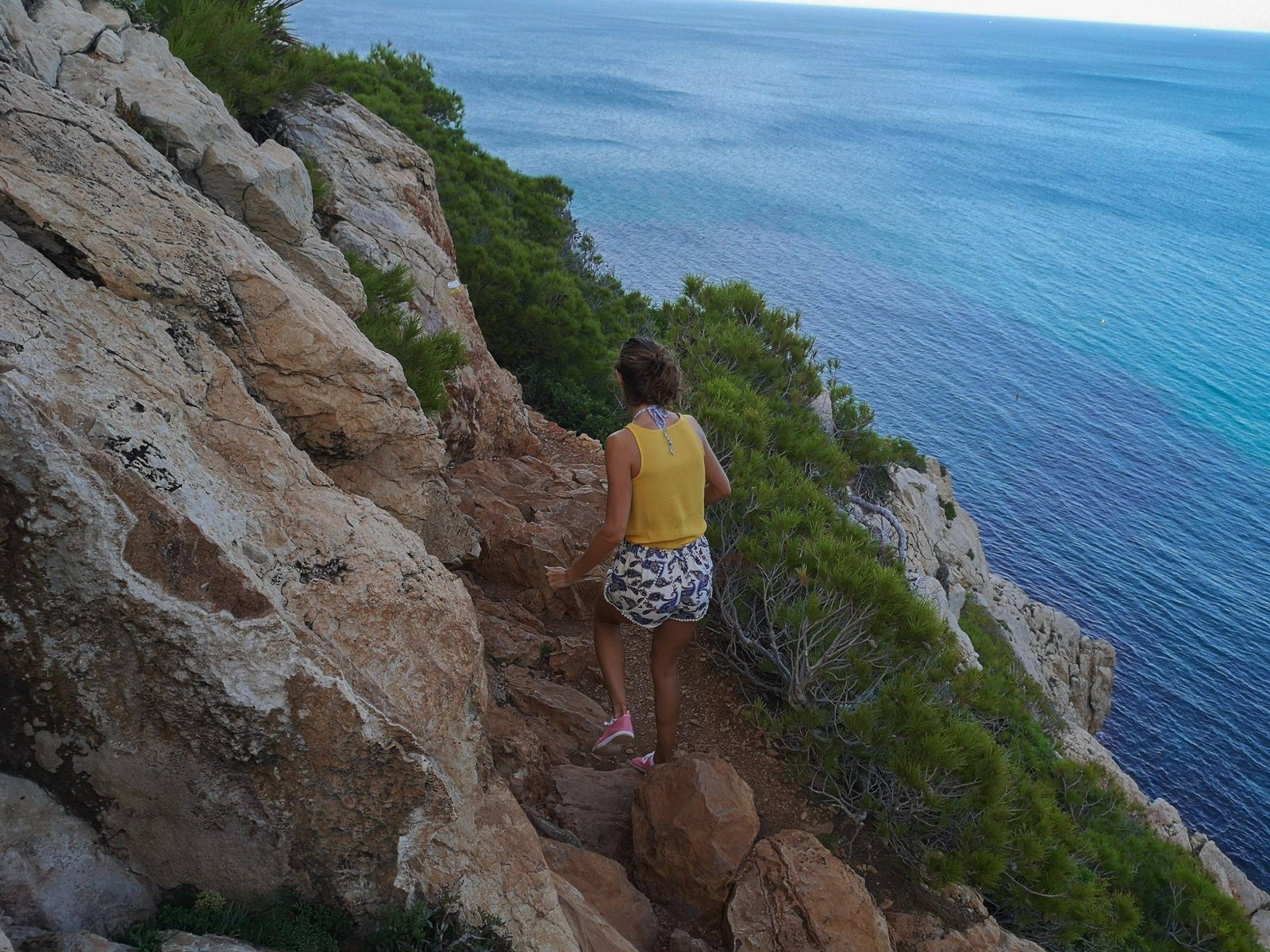 Walking to Cova Tallada in Costa Blanca, Spain6