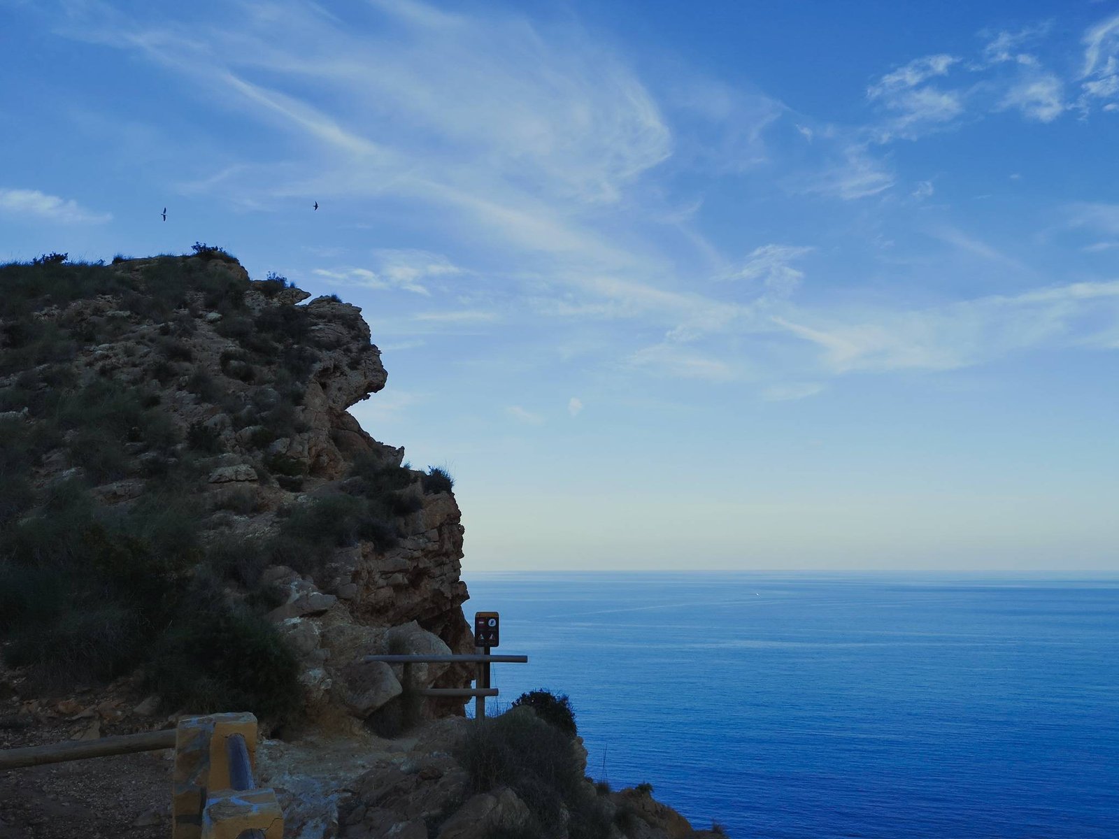 Alfonso Yebenes Simon Viewpoint on Camino del Faro in Serra Gelada, Spain