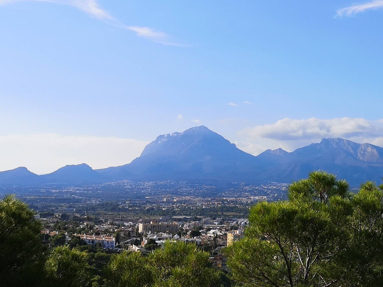 Roland's Cut in Puig Campana, Spain