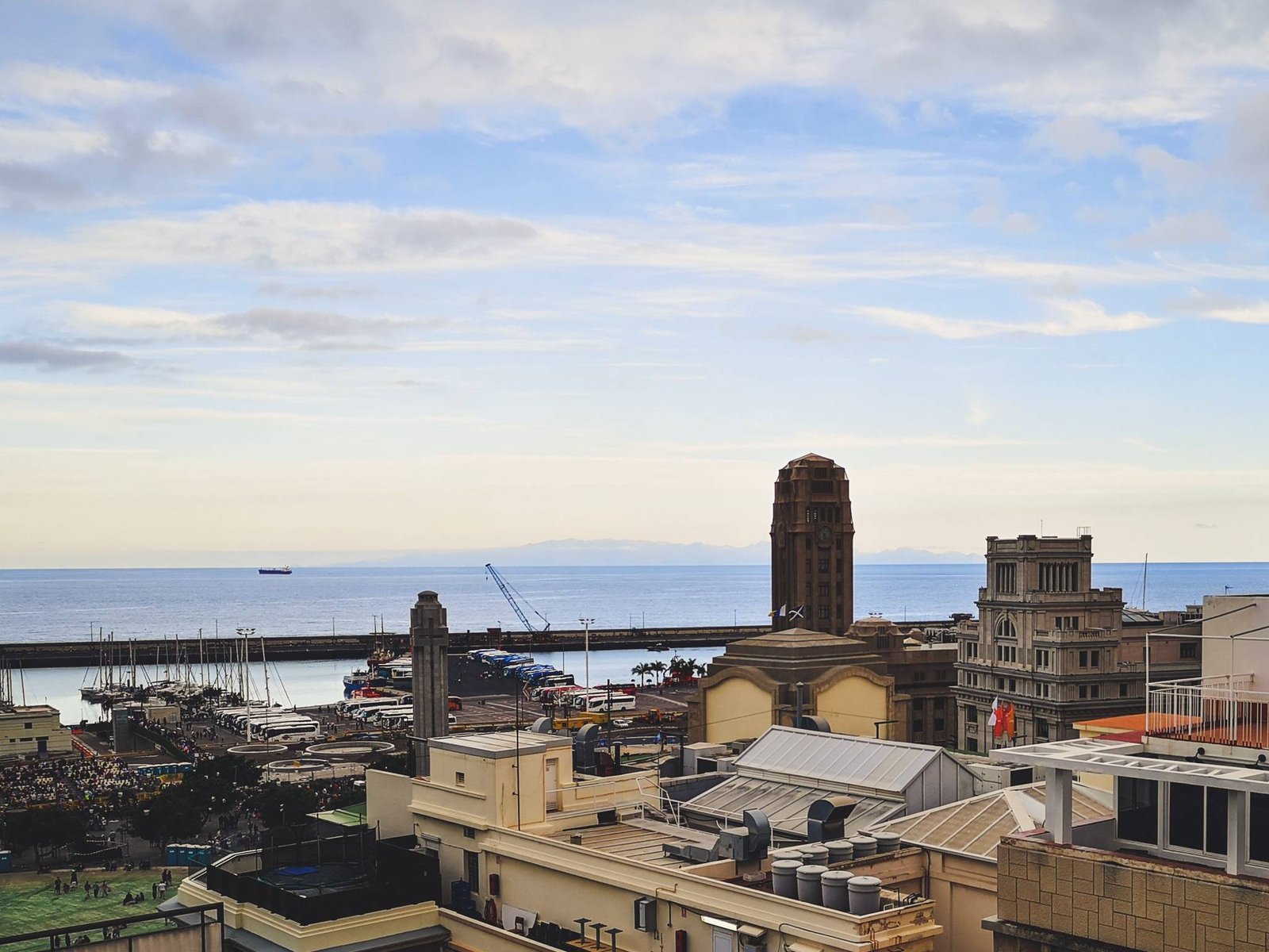 Santa Cruz de Tenerife during the 2019 Carnival