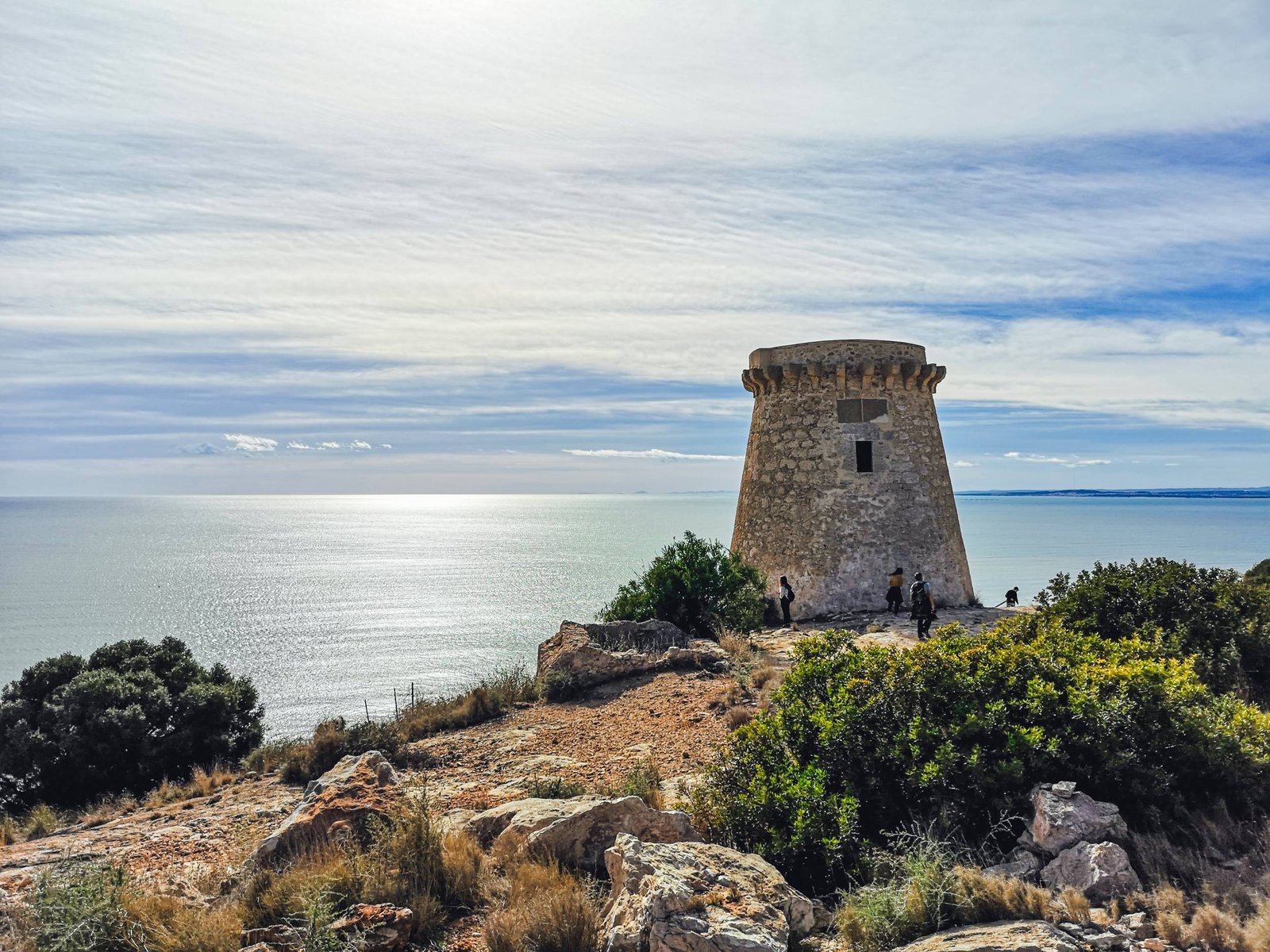 Escaletes Watch Tower in Santa Pola, Spain