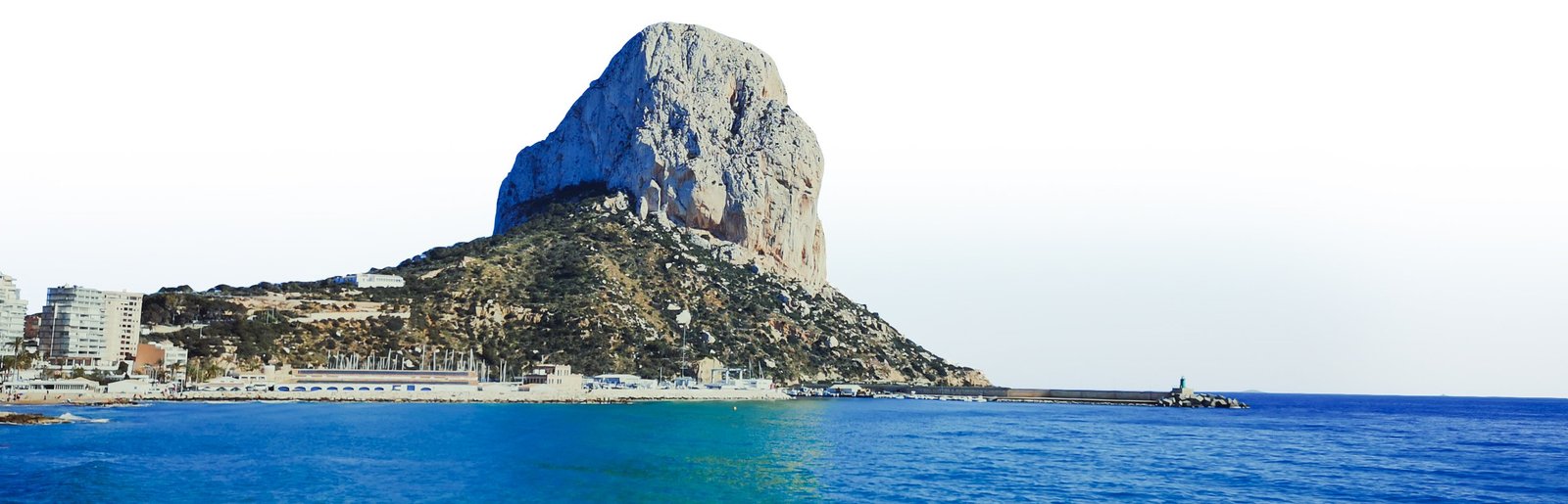 Penon de Ifach in Calpe Town, Spain