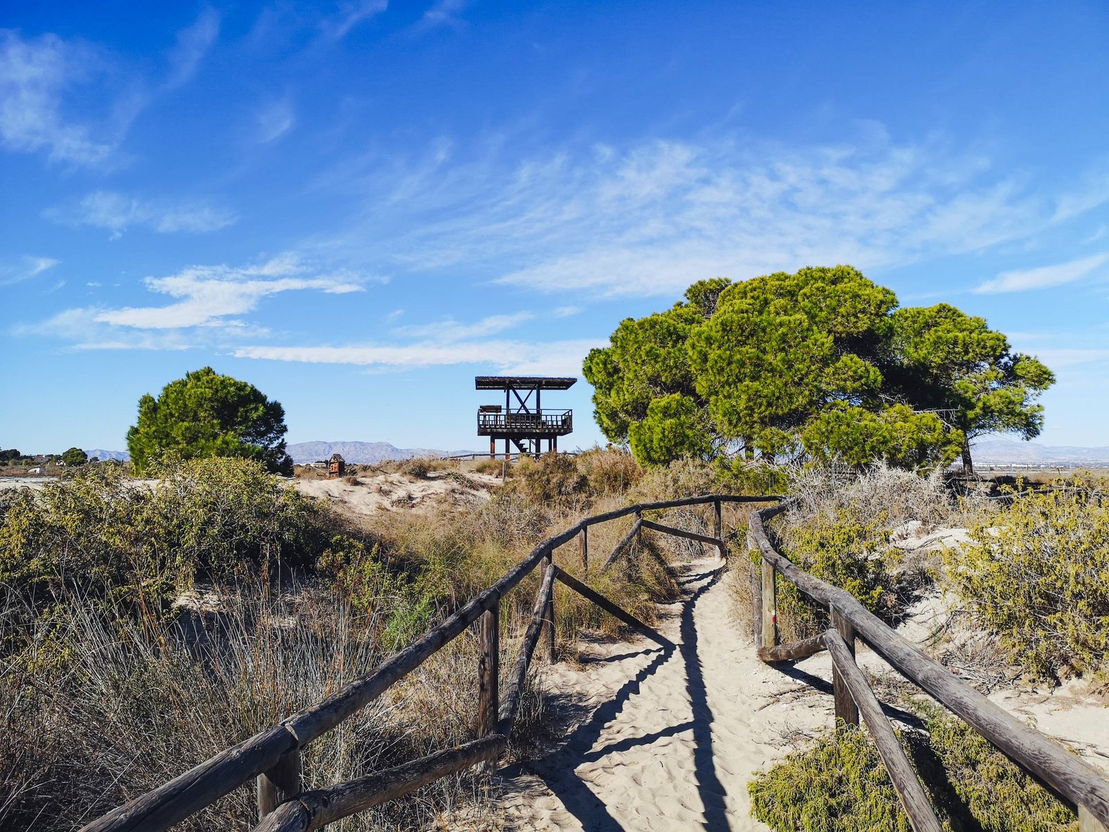 Torre de Salinas del Pinet in Costa Blanca. Spain