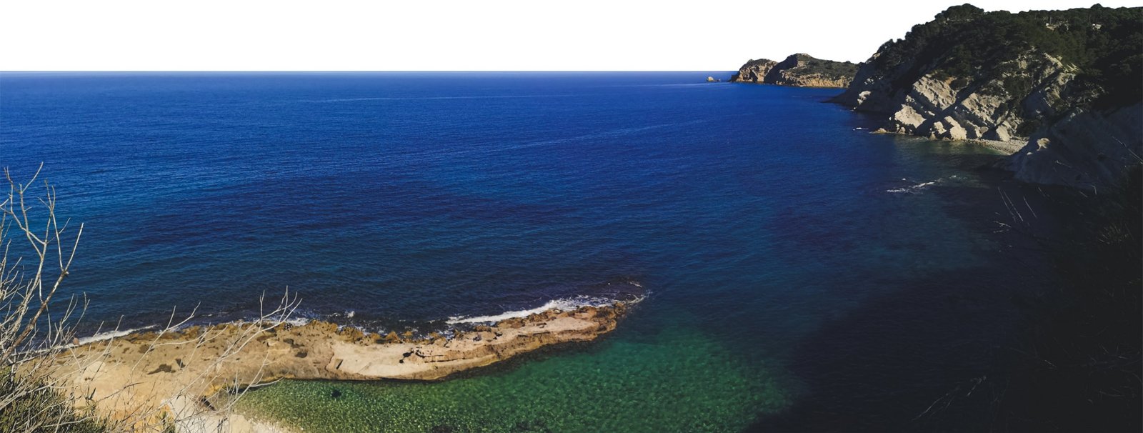 Caleta de Dins and Cap Prim in Marina Alta, Spain