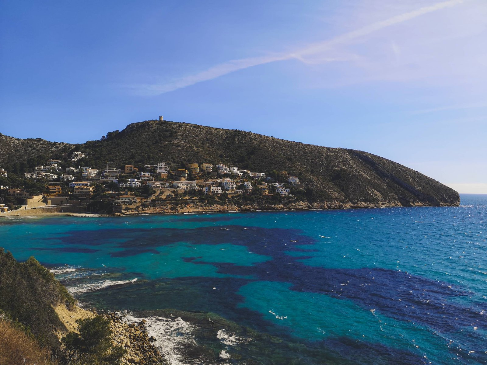 Cap d'Or from Moraina in Marina Alta, Spain