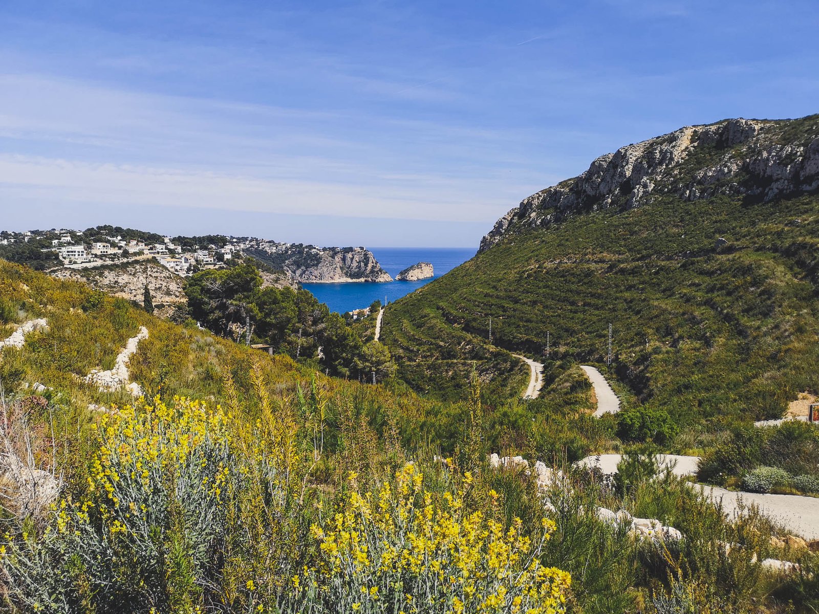 Granadella beach hike in Marina Alta, Spain