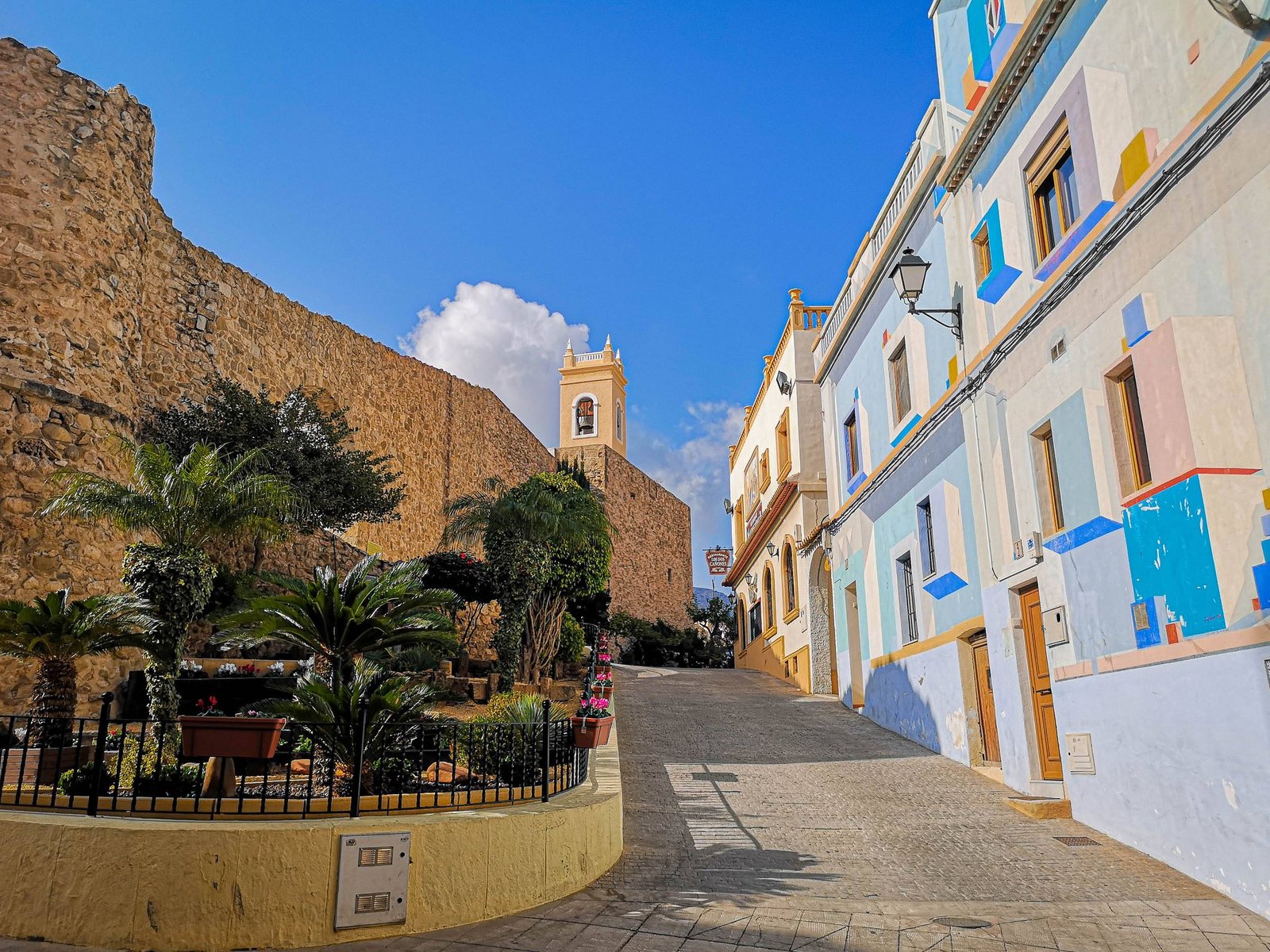 Carrer del Rector Penalva in Calp, Spain