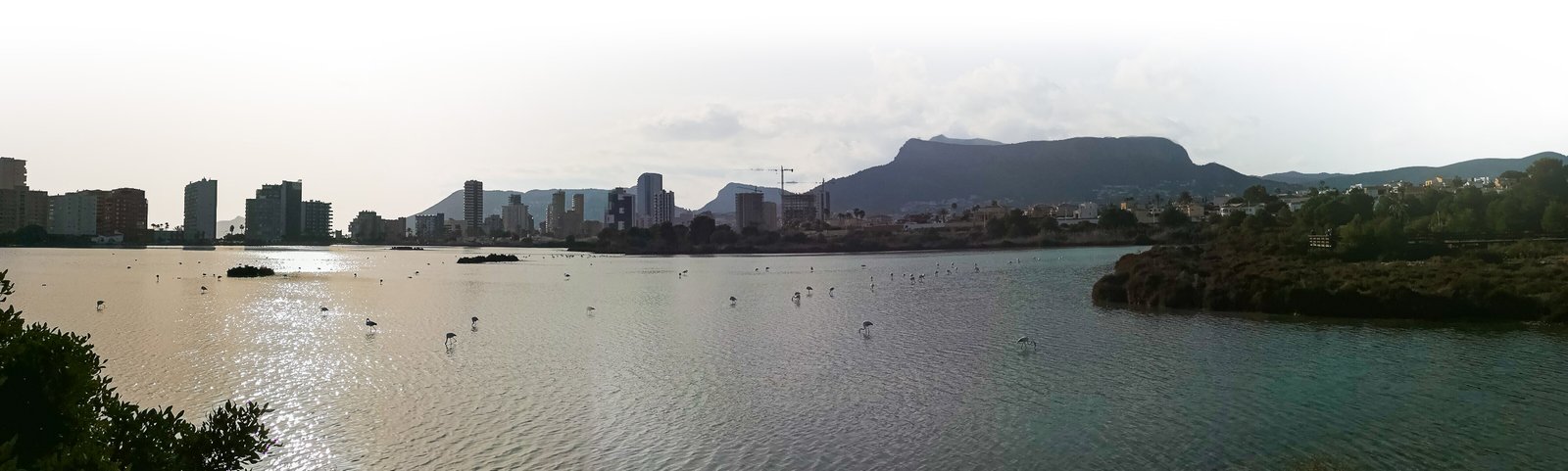 Les salinas de Calpe, Spain