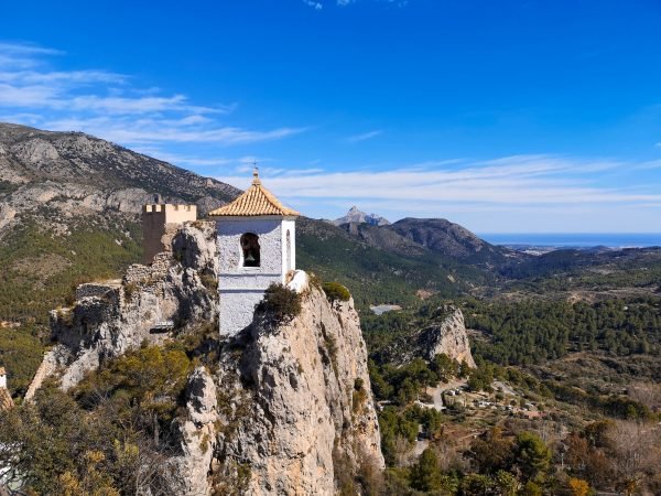 The towers of Guadalest, Spain