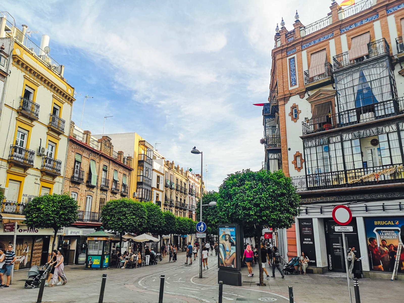 Calle San Jacinto in Triana, Seville