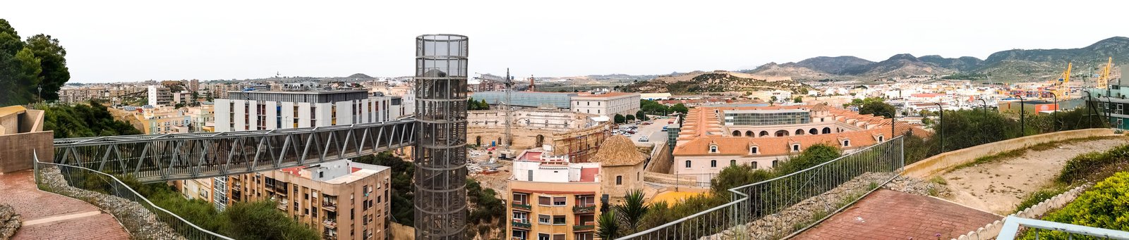 Cartagena from La Conception Castle, Spain