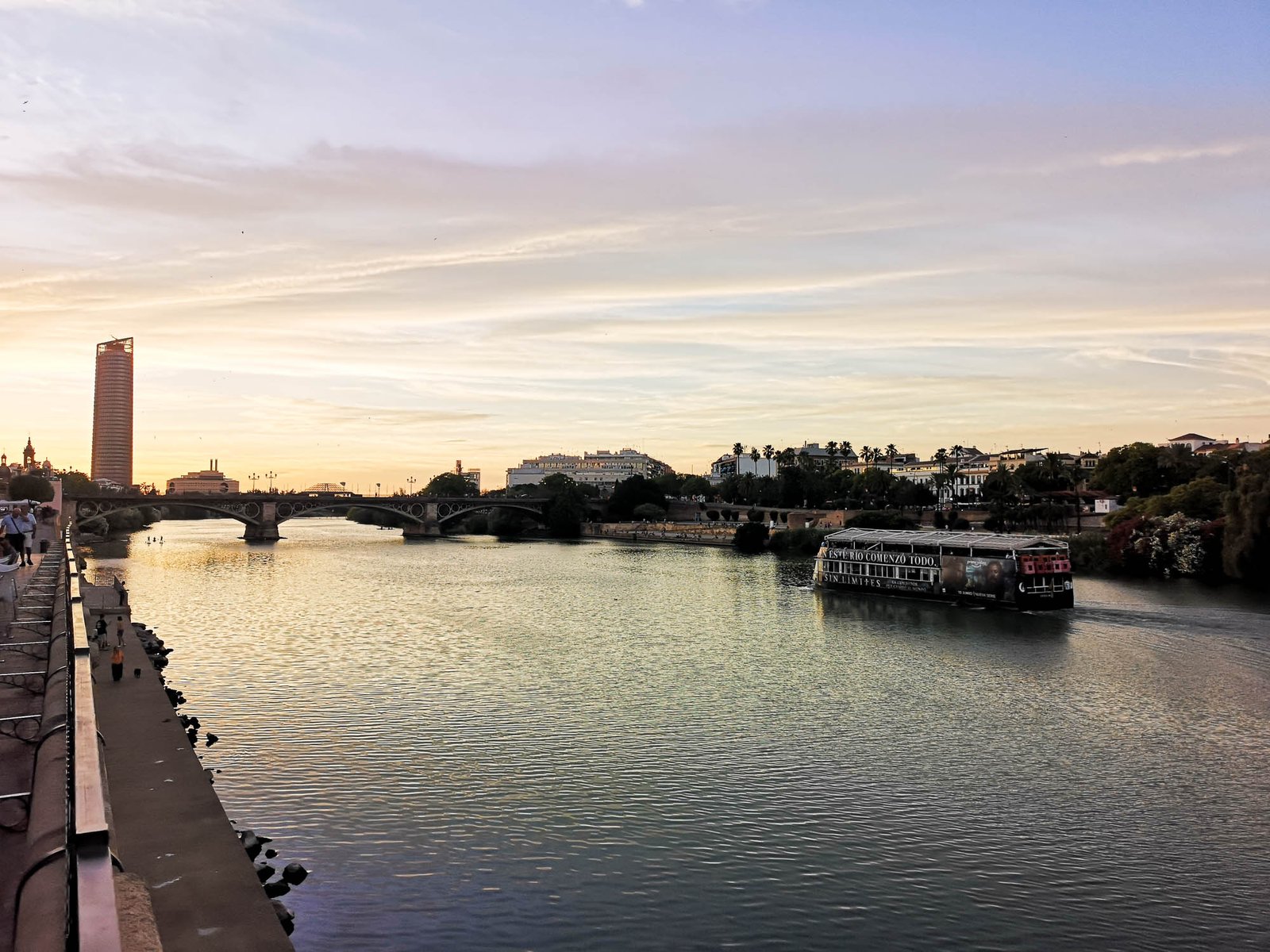 Guadalquivir River cruise in Seville, Spain