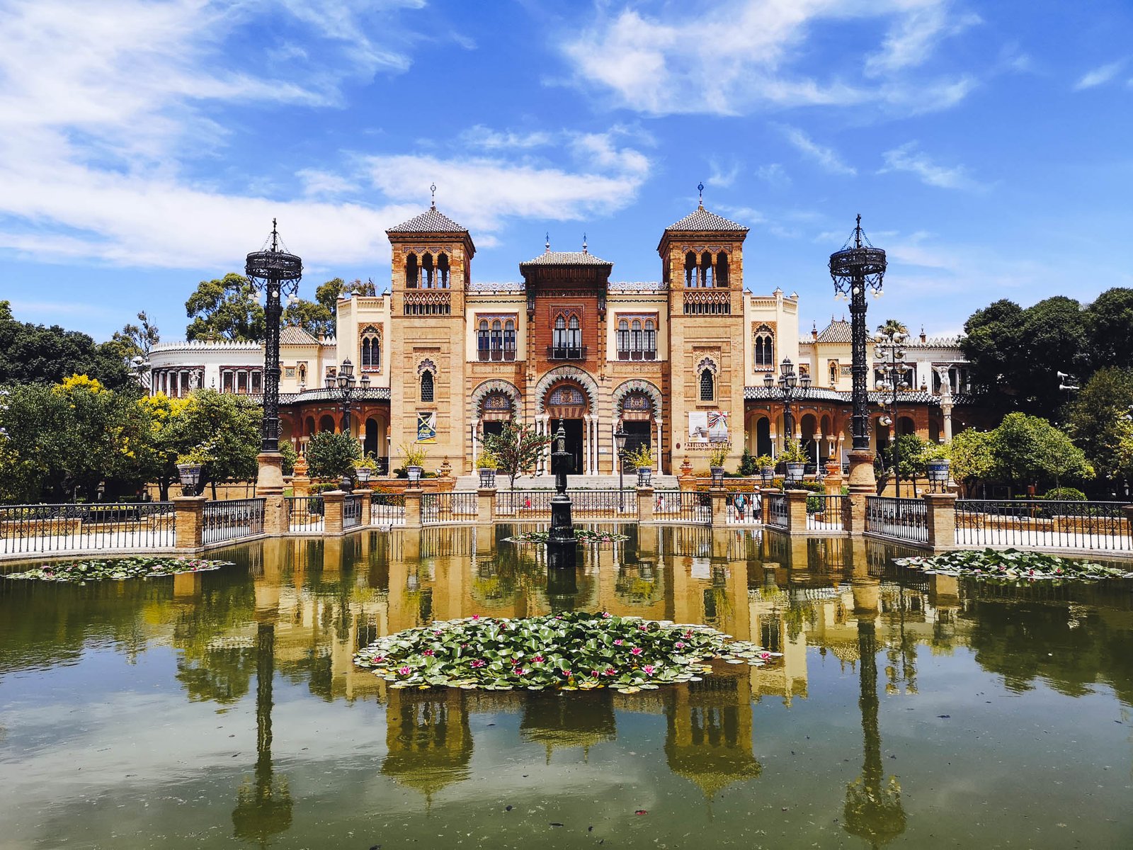 The Museum of Popular Arts and Traditions in Parque de María Luisa, Seville