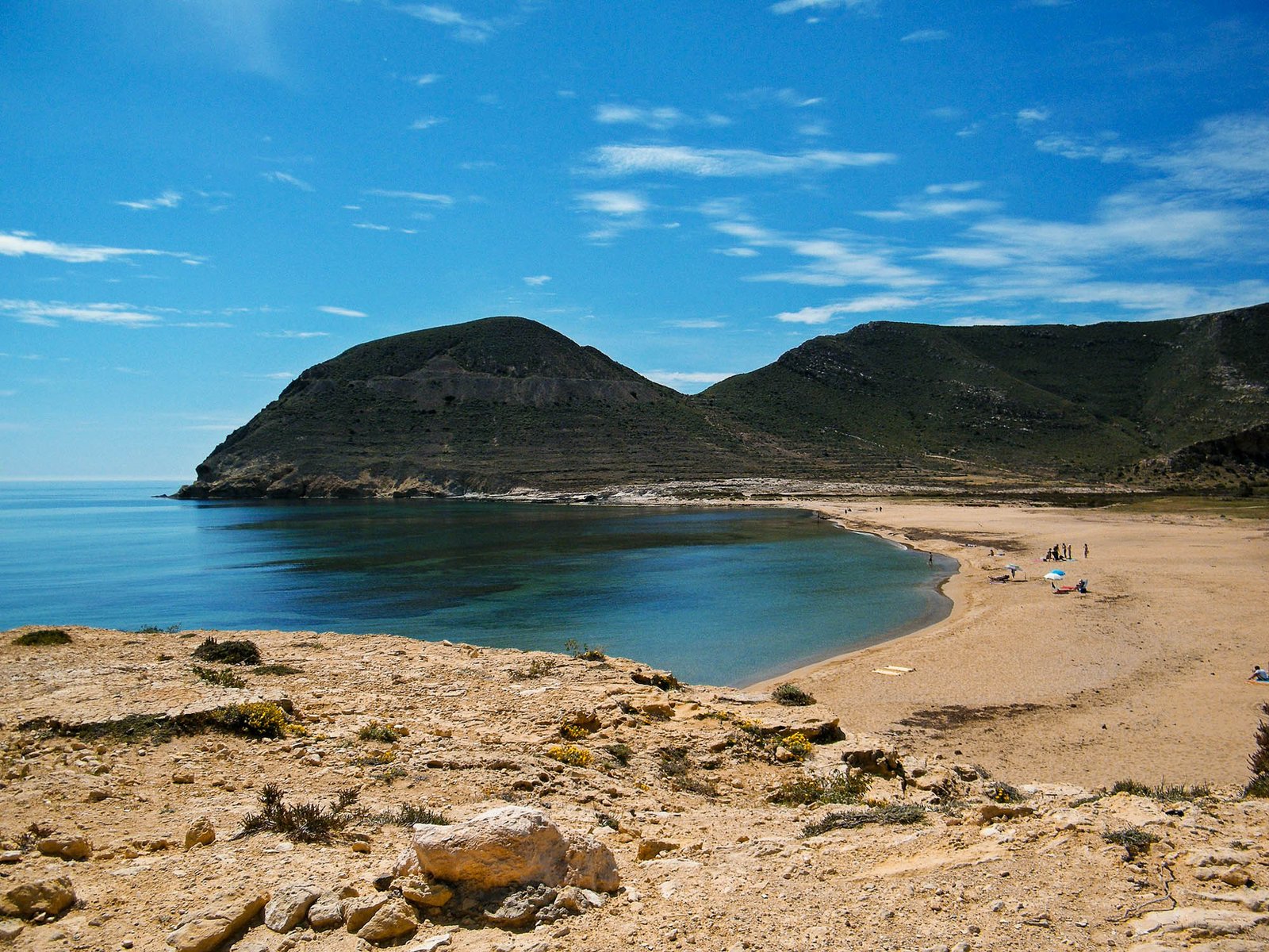 Playa de Rodalquilar in Cabo de Gata, Spain