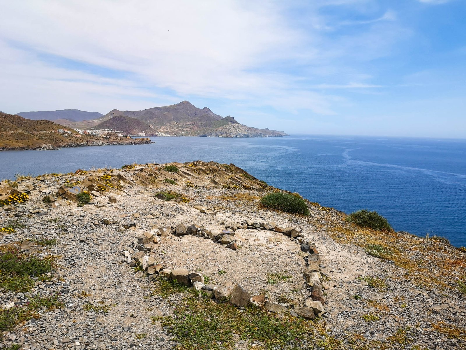 Cabo de Gata from Mirador del Moron, Spain