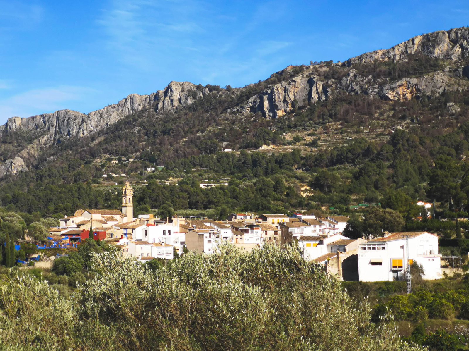 Benialli in Vall de la Gallinera, Marina Alta, Spain