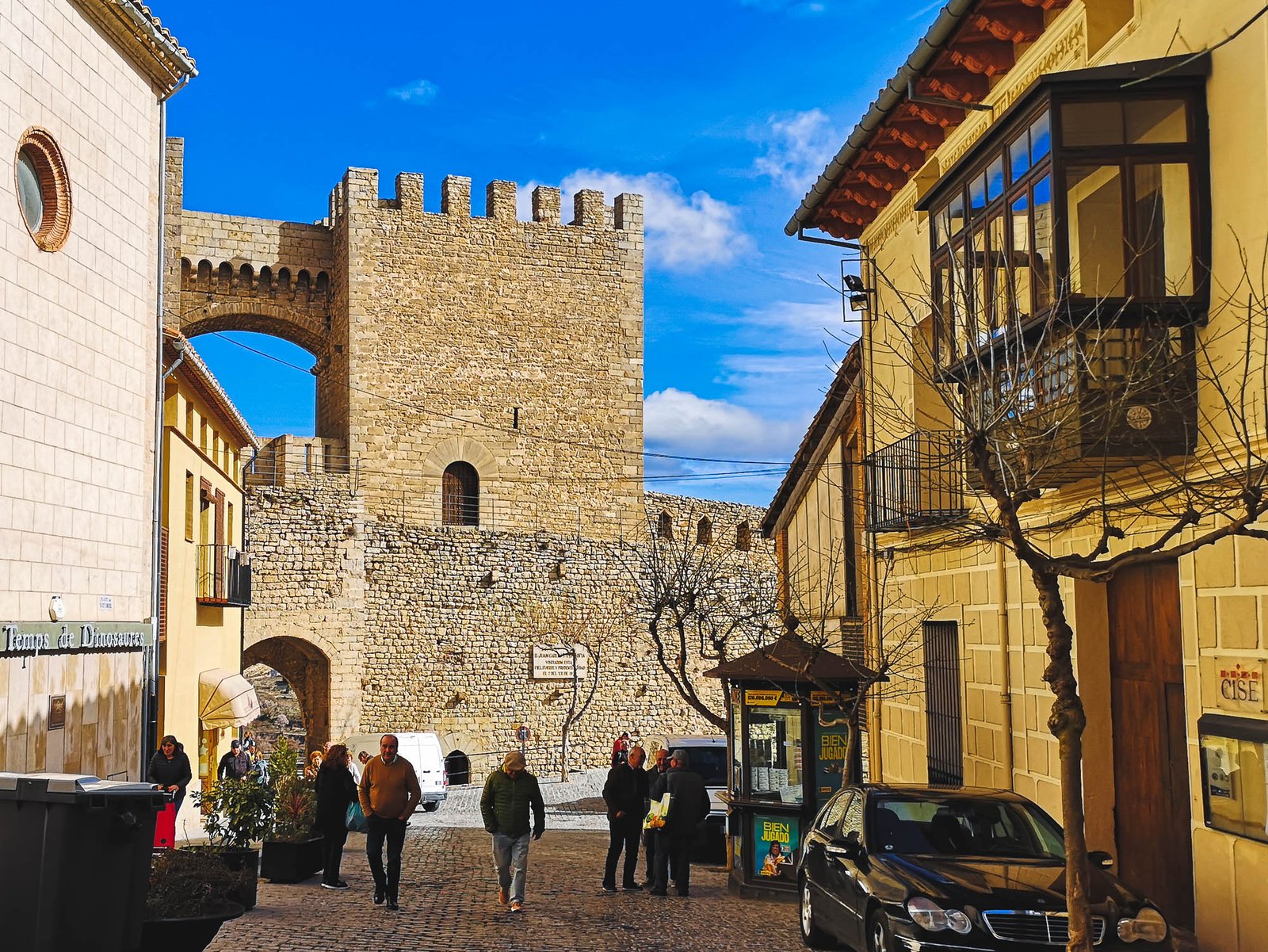 Gates of Sant Miquel in Morella, Spain