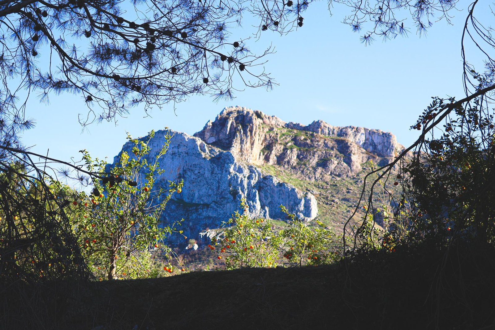 La Foradada in Vall de la Gallinera, Marina Alta, Spain