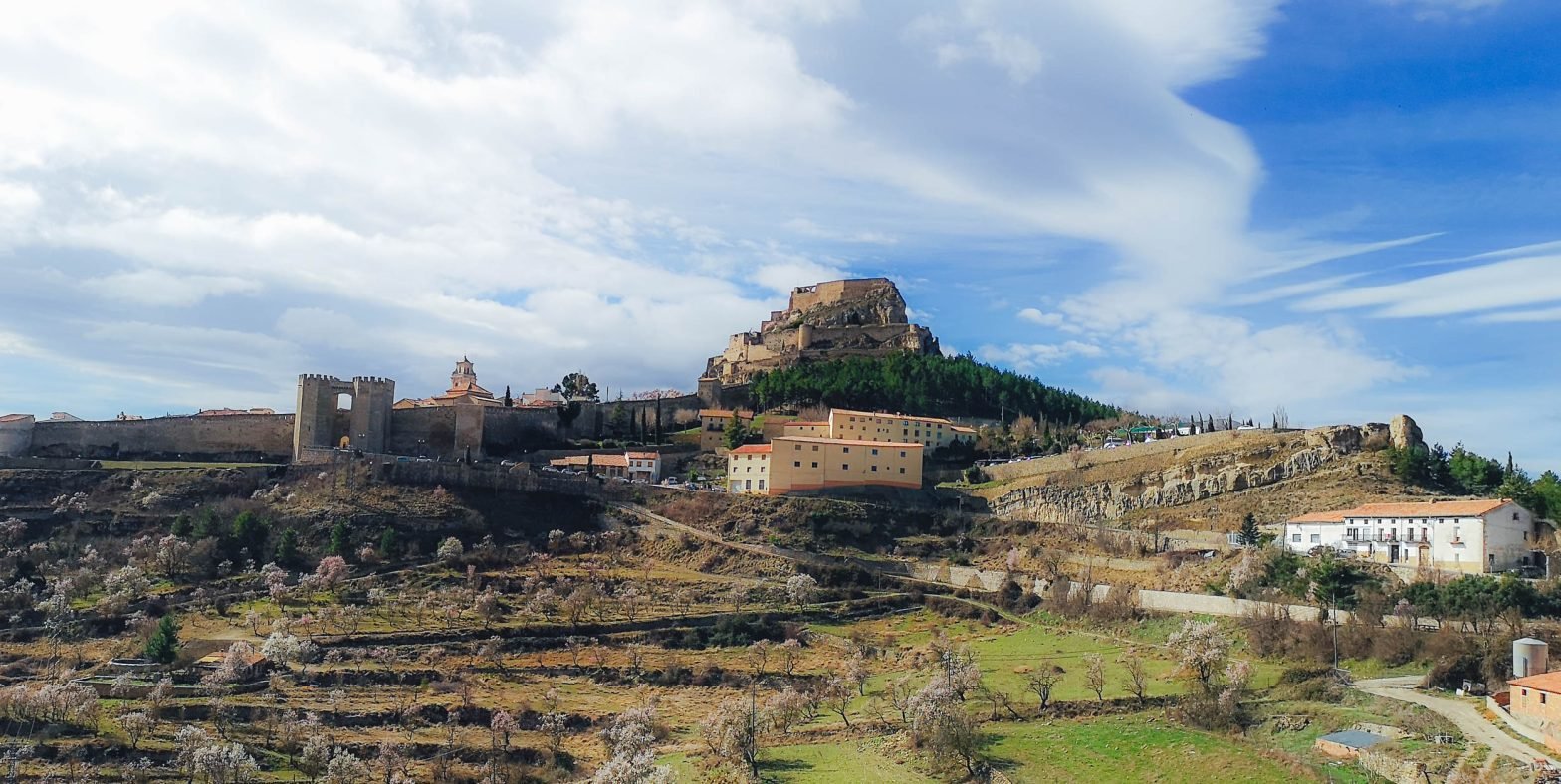 Vista of Morella in Castellon Province, Spain 2