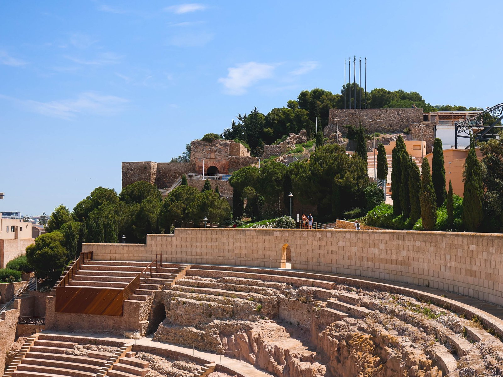 Conception Castle in Cartagena, Spain