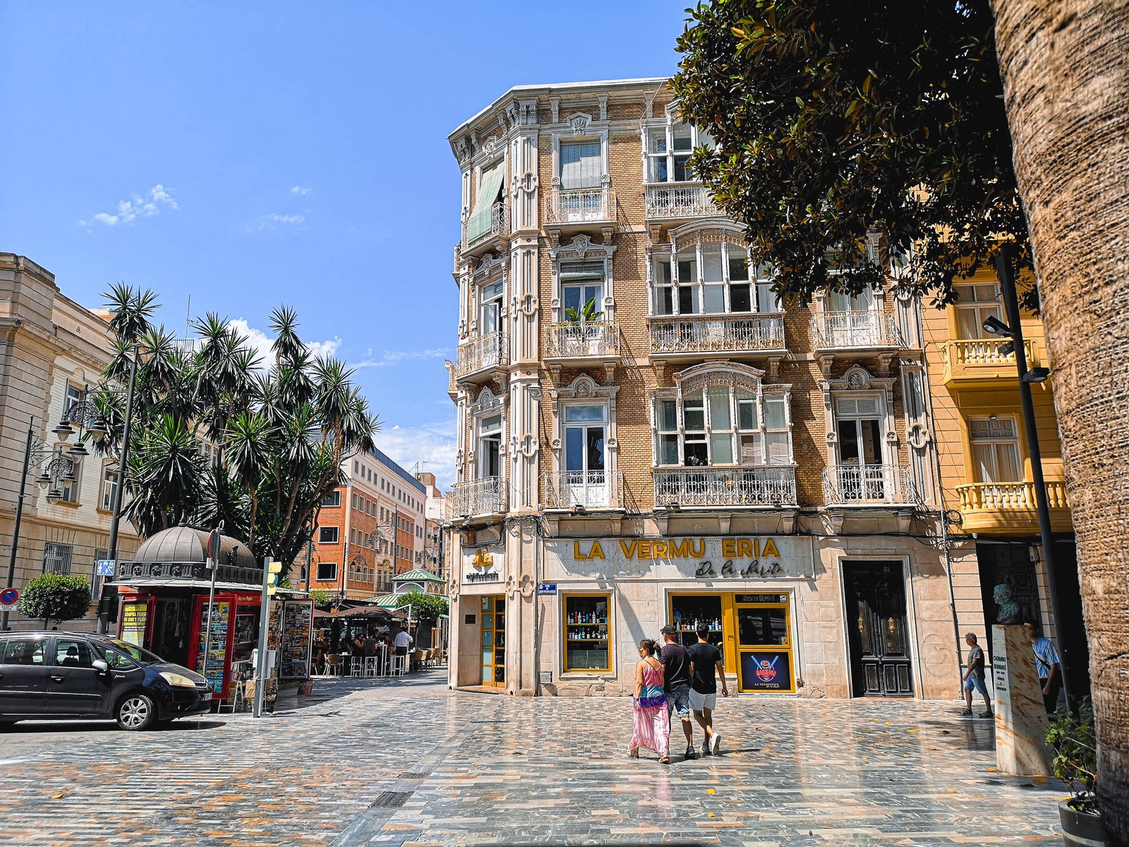 A beautiful modernist building in Cartagena, Spain