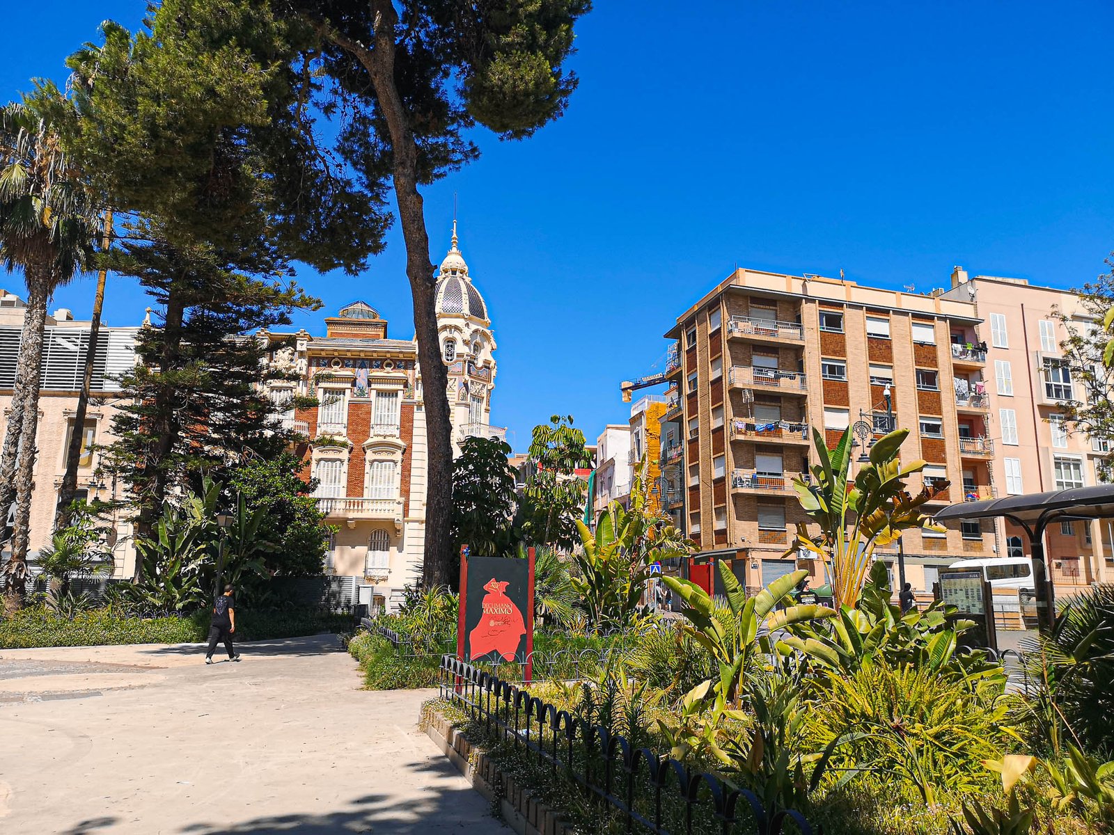 Plaza de la Merced in Cartagena, Spain