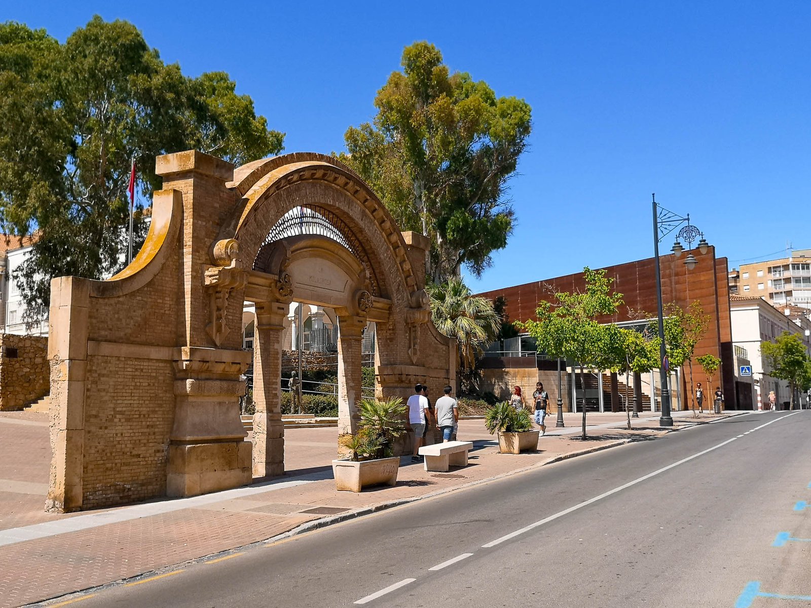 Punic Wall Museum in Cartagena, Spain