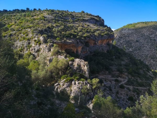 The Barranco del Infierno Loop in La Vall de Laguar, Marina Alta, Spain