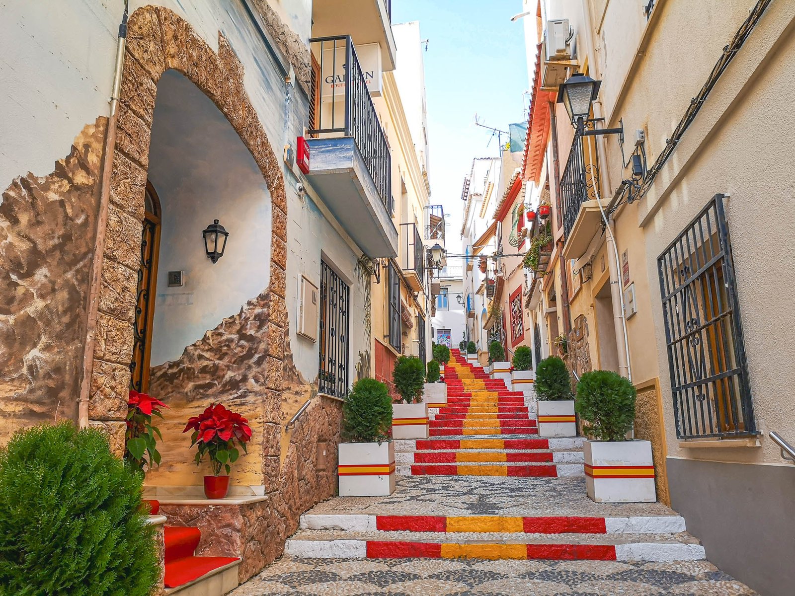 The Old Town of Calpe, Spain