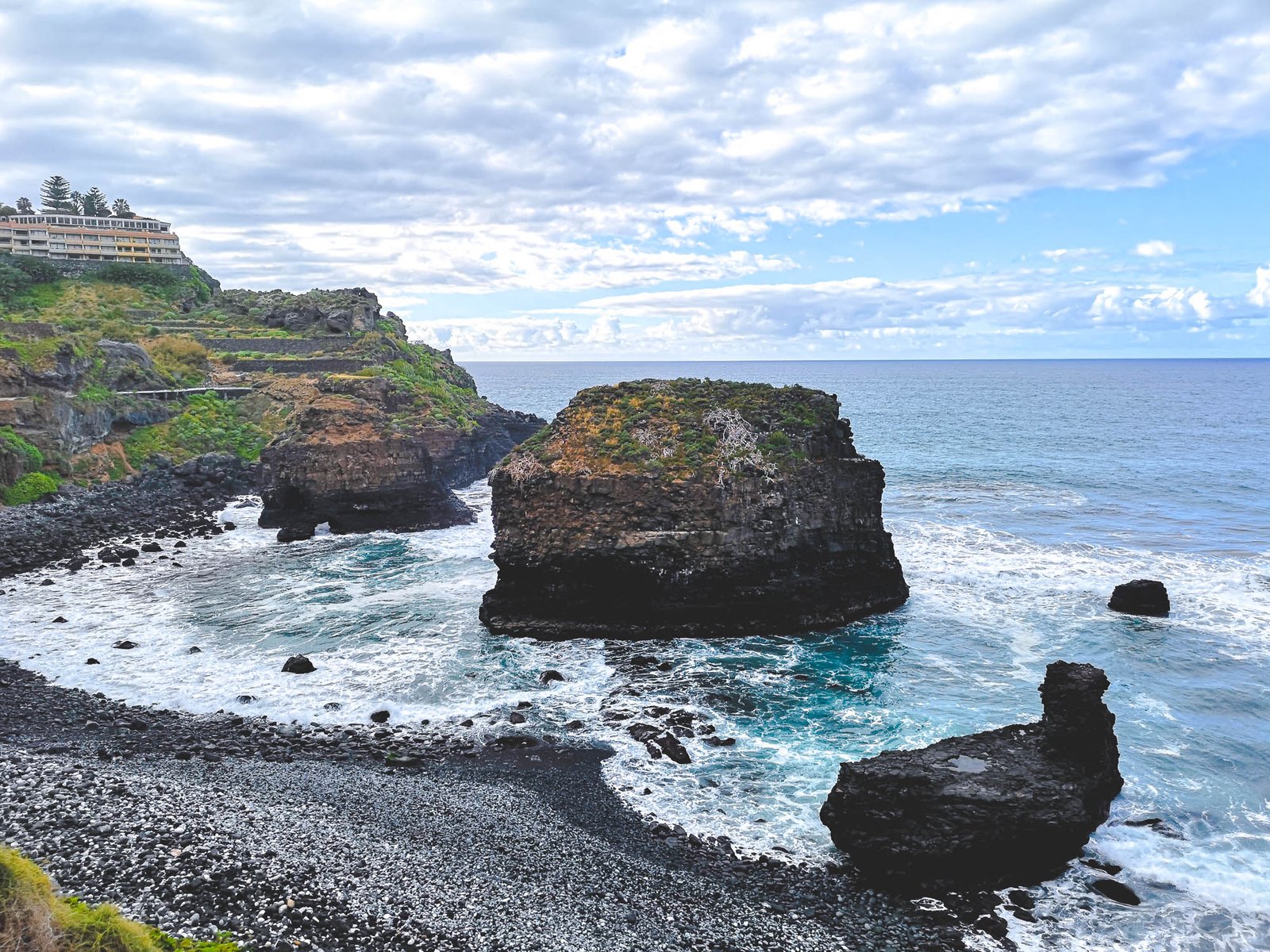 Playa de los Roques near Puerto de Santago, Tenerife