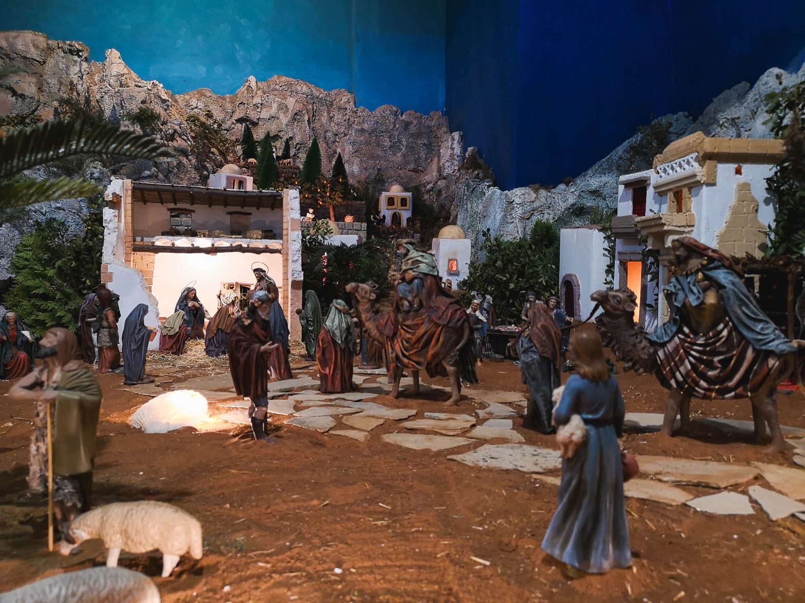 Betlem - NATIVITY SCENE - in Vergel, Marina Alta, Spain