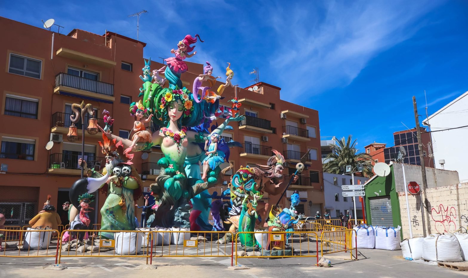 Falla Baix la Mar 2024, Denia, Spain