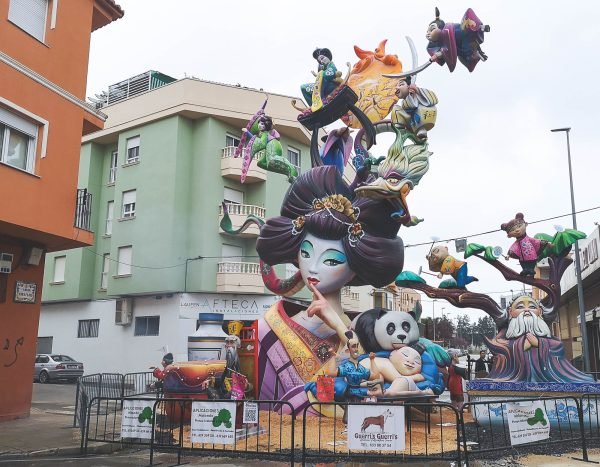 Fallas in Denia 2022, Spain