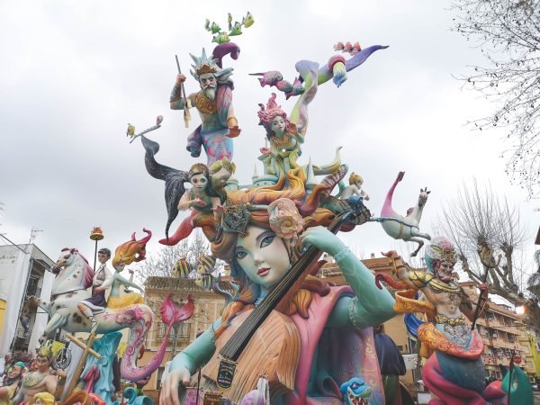 Falla Oeste in Denia 2022, Spain