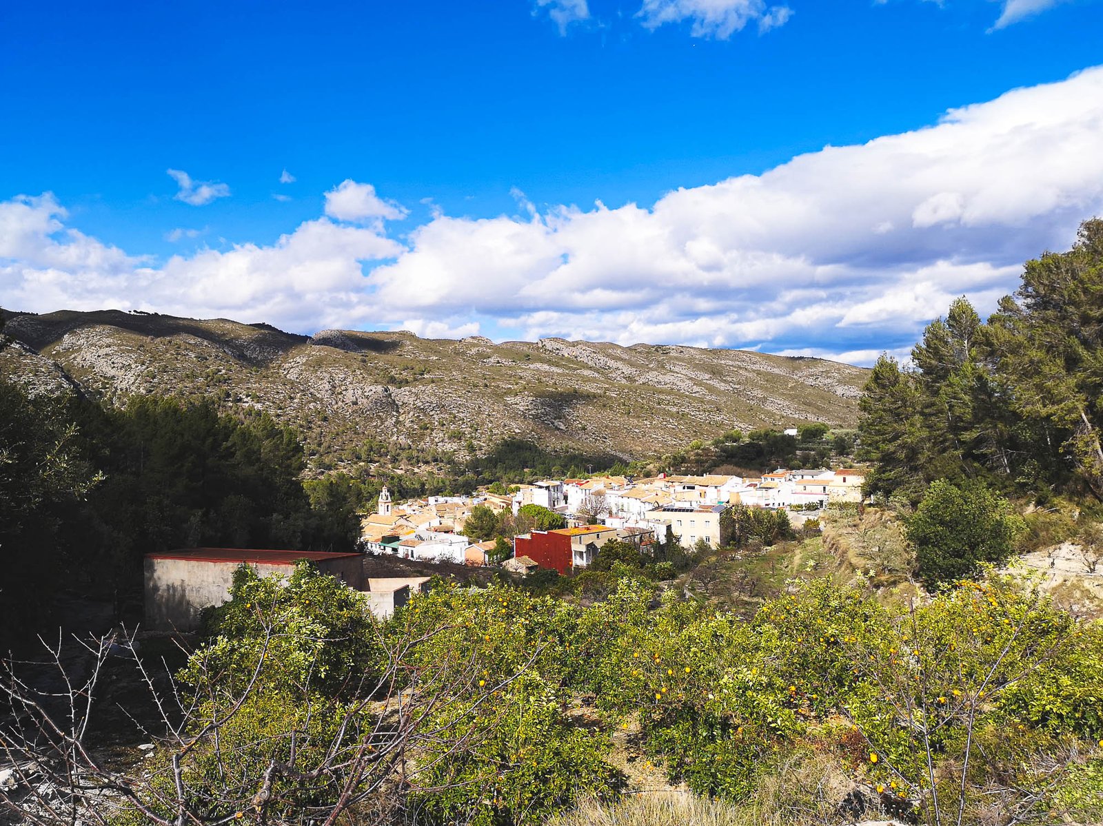 Beniali in La Vall de Gallinera, Marina Alta, Spain