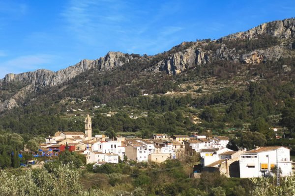 Benissiva in La Vall de Gallinera, Marina Alta, Spain