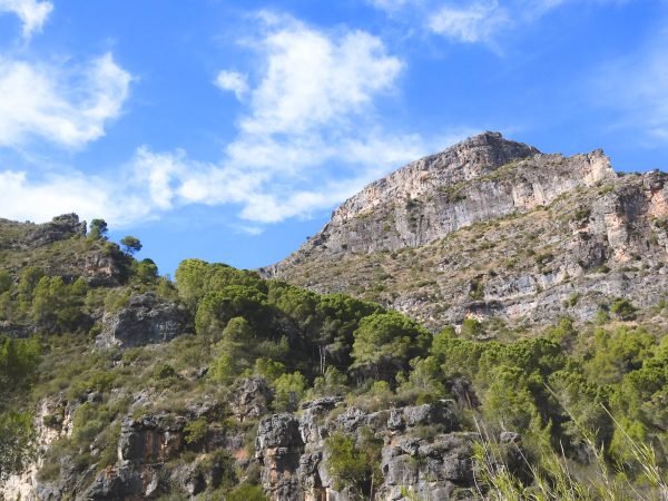 Landscape in Vall de Gallinera, Marina Alta, Spain