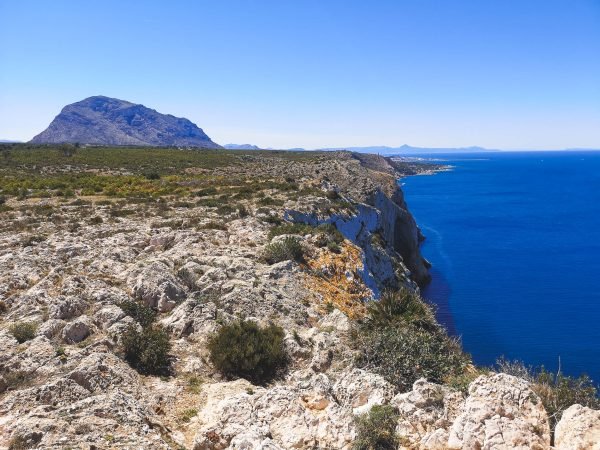 Aparcamiento Merendero - Cap Sant Antoni Hike Views towards Denia, Spain