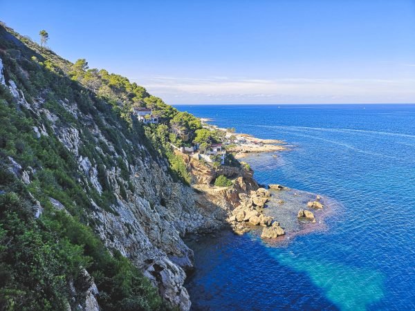 Views from Cova Tallada hike on Cap Sant Antoni, Denia, Spain