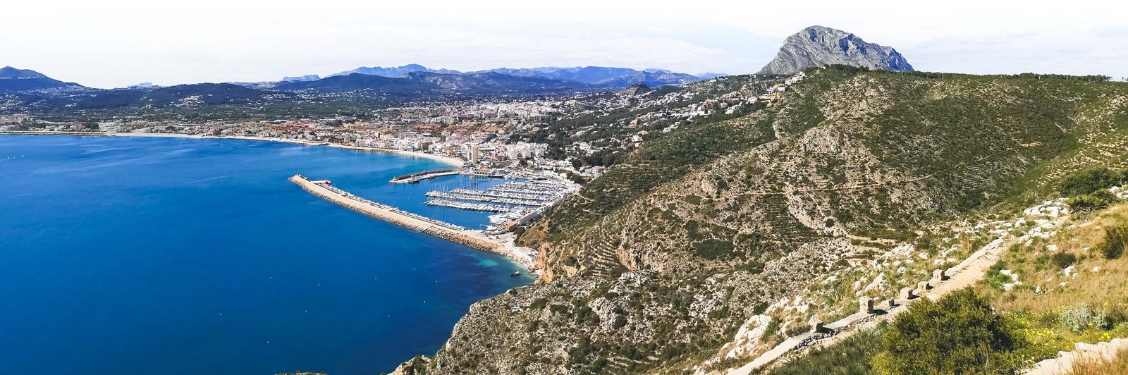 Javea Bay from Cap Sant Antoni, Spain