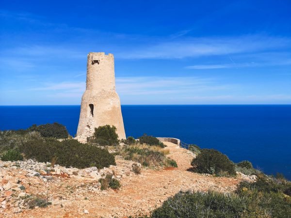 Torre del Gerro in Denia on Cap Sant Antoni, Spain